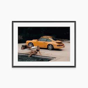 Porsche Poster, Fotografie Drucke, Vintage Porsche, Retro Auto Druck, Porsche Wandkunst, Auto Fotografie, Fotografie Poster in Museumsqualität