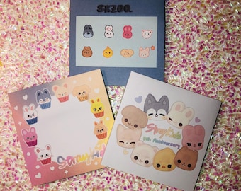 SKZOO Notepad: Kpop Stray Kids Stationery, Fan Gift