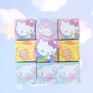 Kawaii Kitty & Friends Notepad | 250 Sheets | Cute Japanese Cartoon Character Memo Pads | Desk and School Supplies