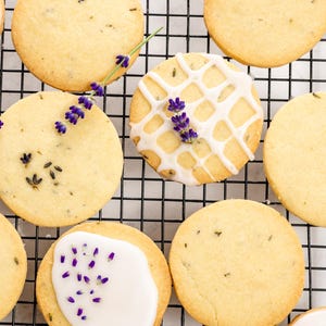 Lavender Shortbread Cookies Recipe