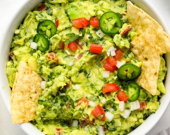 Easy Guacamole Recipe: Quick 5-Minute Appetizer (Digital Download