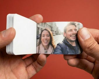 Custom Flipbook From Video | Engagement Proposal Flipbook | Custom Video Keepsake for Couples | Personalized Engagement or Proposal Gift