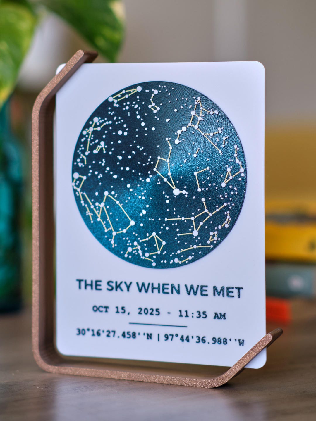 Personalized 3D Star Map, Made to Order, Wedding Gift, Mother's Day ...