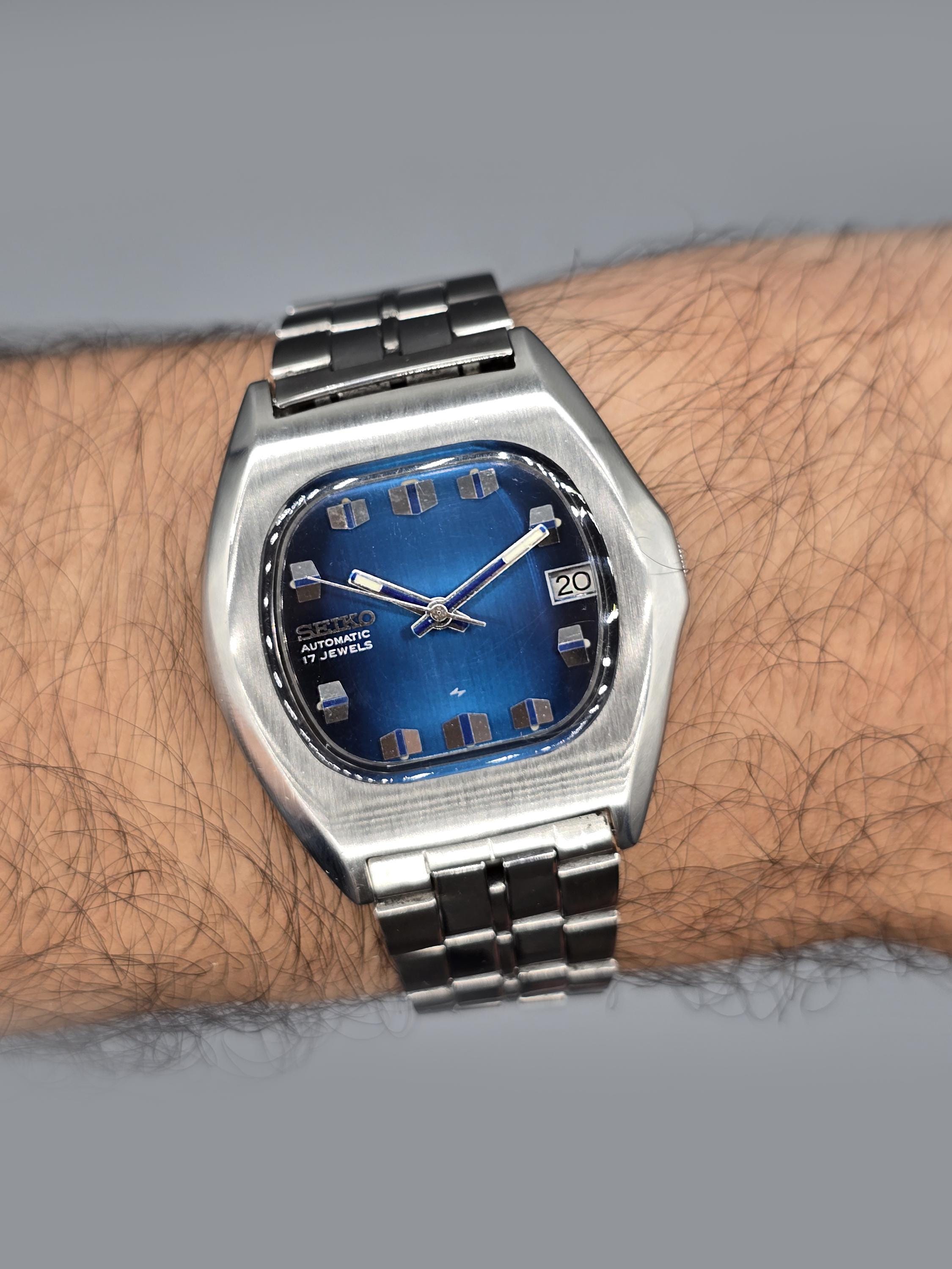 セイコー 7025-5010 自動巻き メンズ腕時計 36mm | 17石 | 日本製 1970 