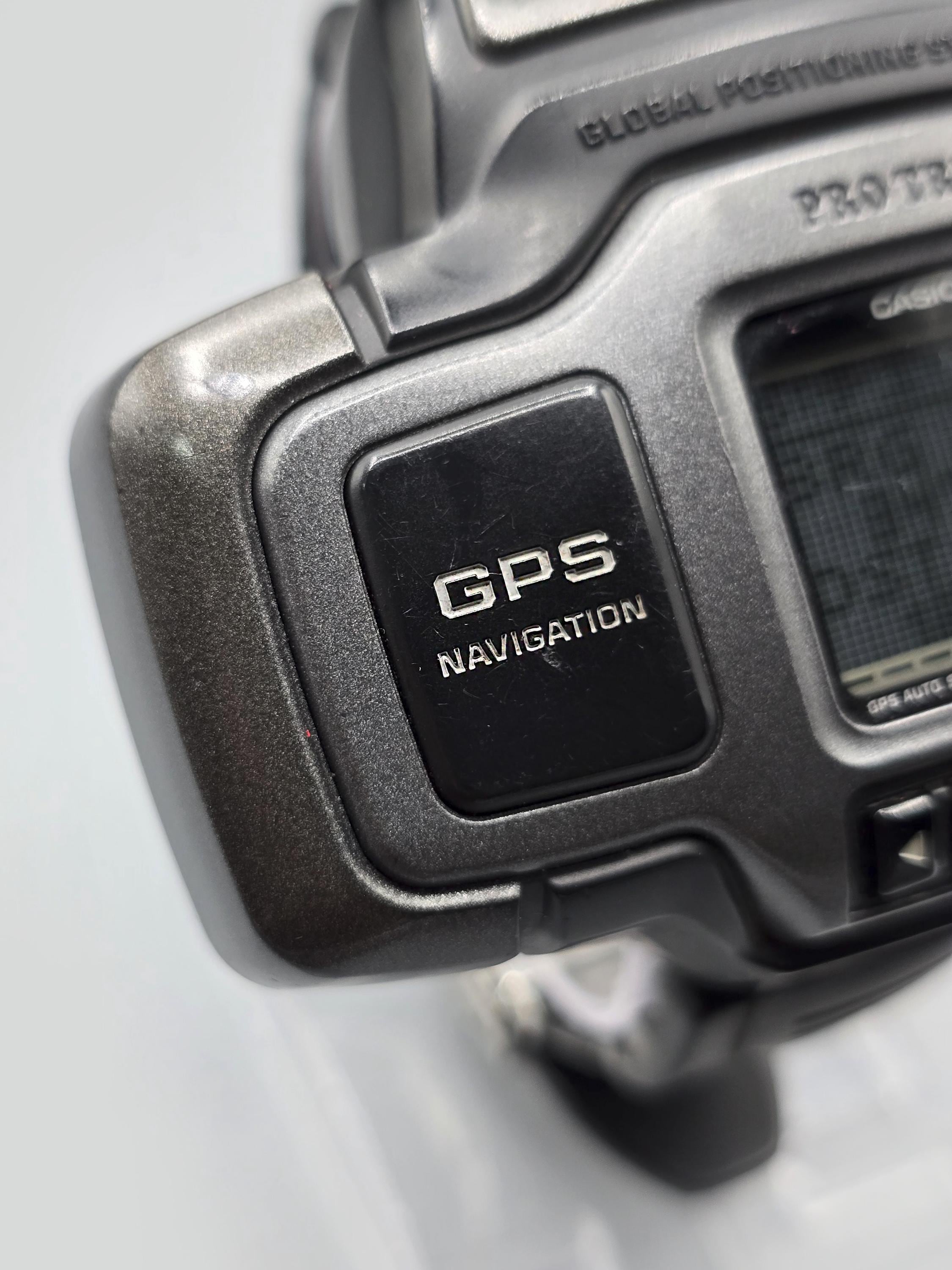 Casio Pro Trek PRT-1GPJ GPS Navigation Digital Watch 1999 Vintage