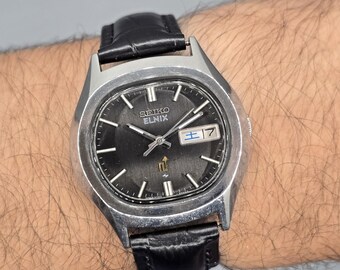 Seiko 4120-9010 Quartz 1976 Vintage Japan Made Stainless Steel