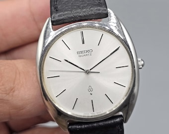 Vintage Seiko Quartz Men's Watch 7830-8000 1978 Stainless Steel