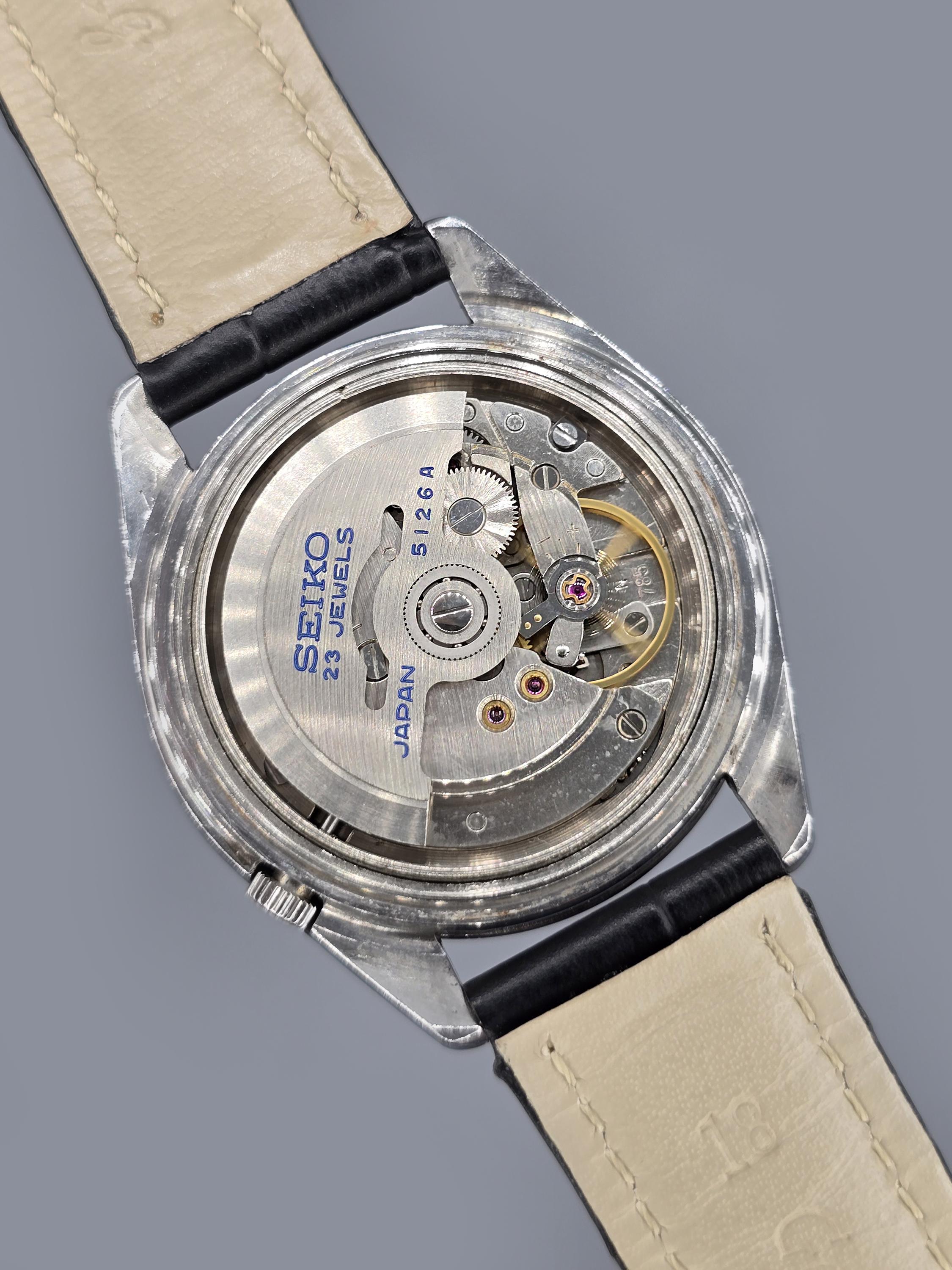 Rare Seiko 5 Automatic 5126-8060 Men's Watch Japan Made 23 Jewels