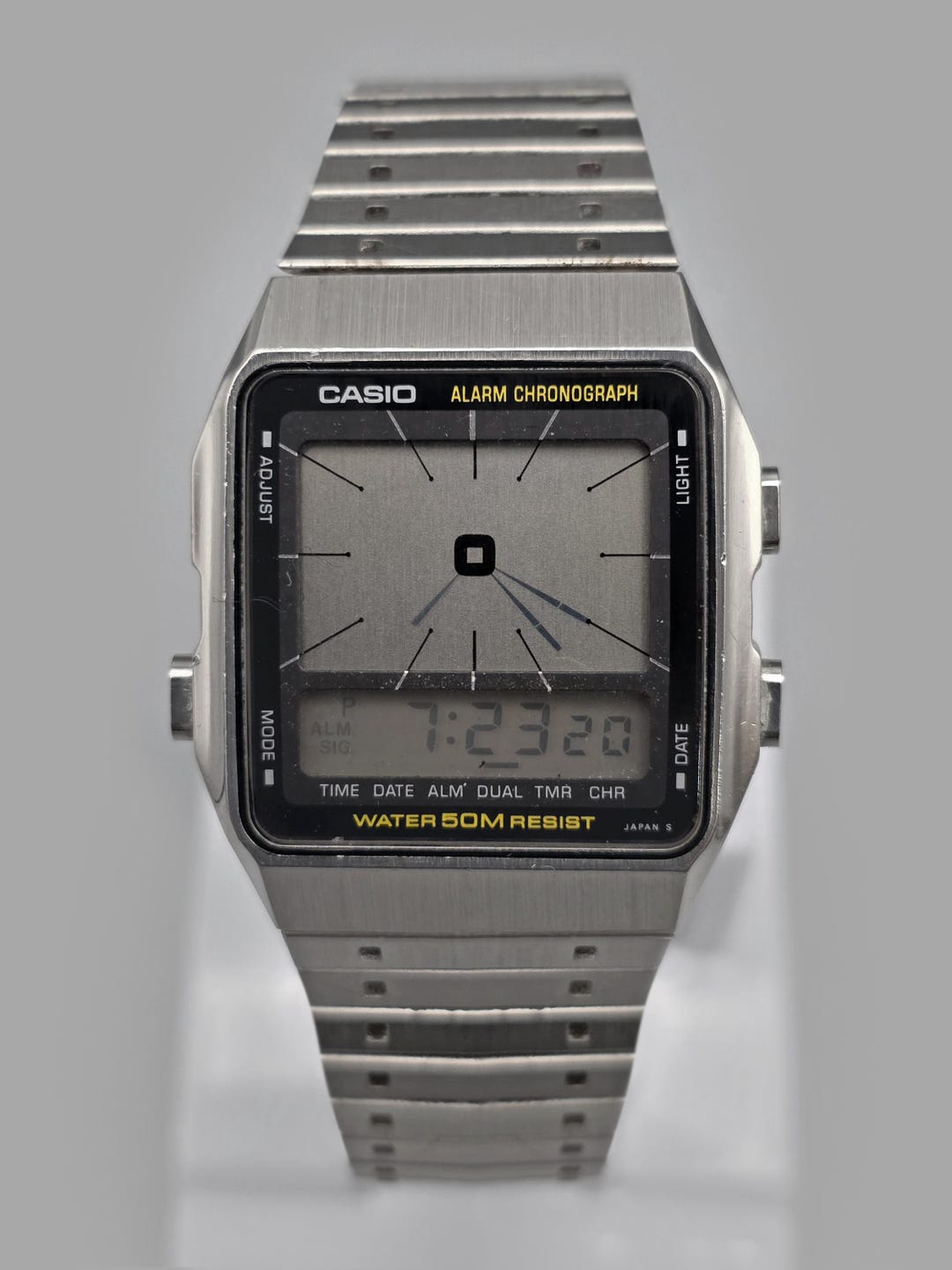 Vintage Casio AE-90W Alarm Chronograph Ana-digi Quartz Watch