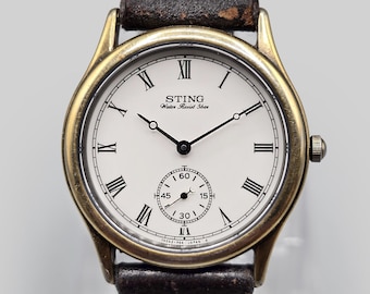 Vintage STING STN-240 Japan 1980s Men's Watch – Roman Numerals