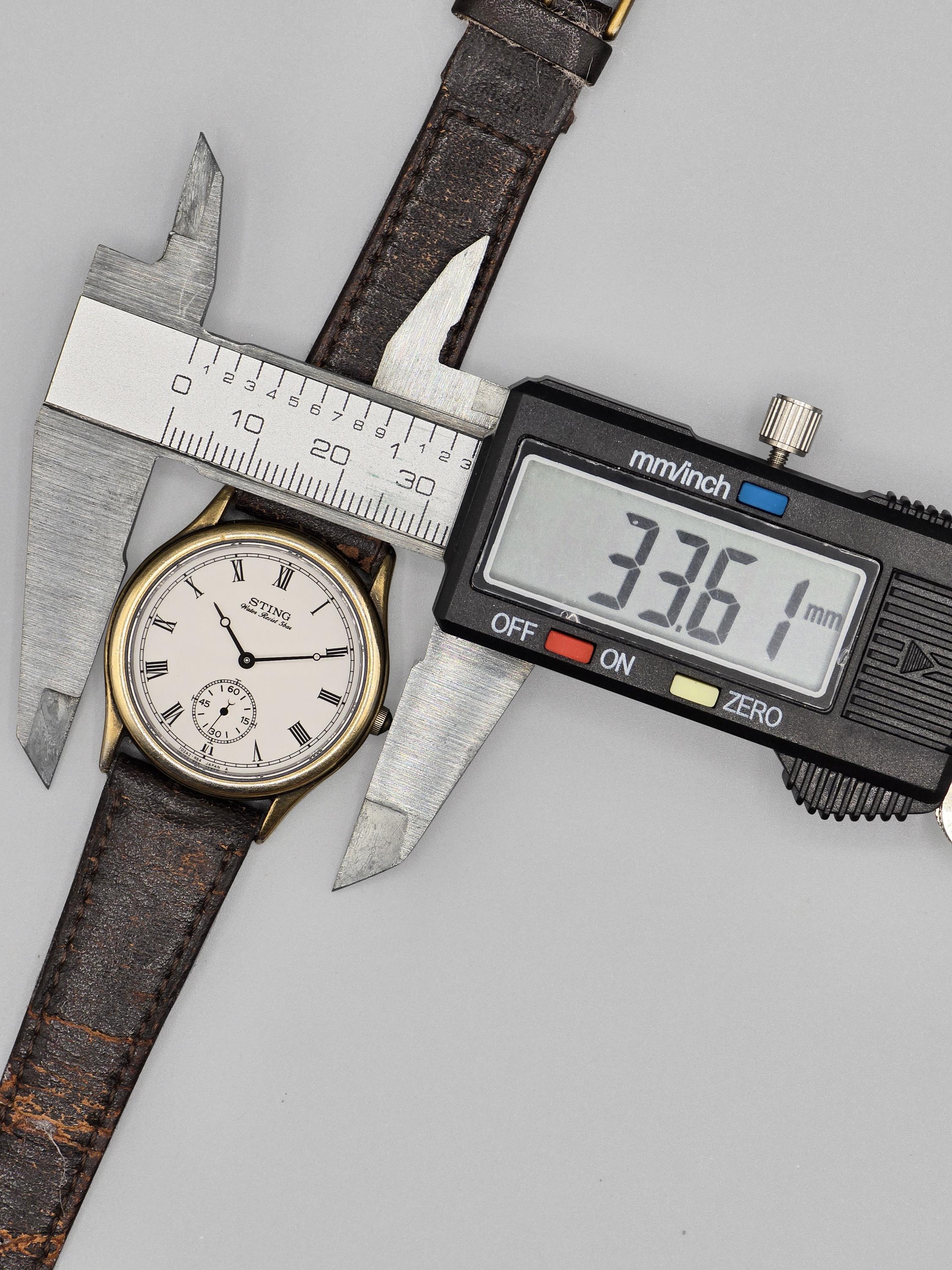 ヴィンテージ STING STN-240 日本製 1980年代 メンズ腕時計 – ローマ