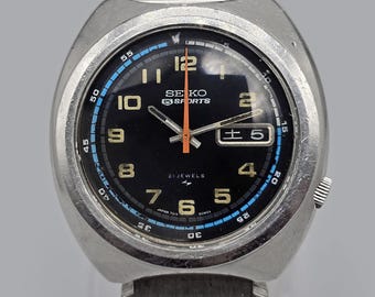 Seiko 5 Sports 6319-8070 Day/date Vintage Men's Watch - Etsy