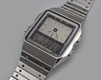 Vintage Casio AE-90W Alarm Chronograph Ana-digi Quartz Watch