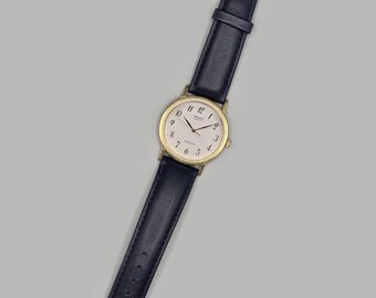 Vintage Seiko Majesta 9061-7000 JDM Quartz Dress Watch Gold Case