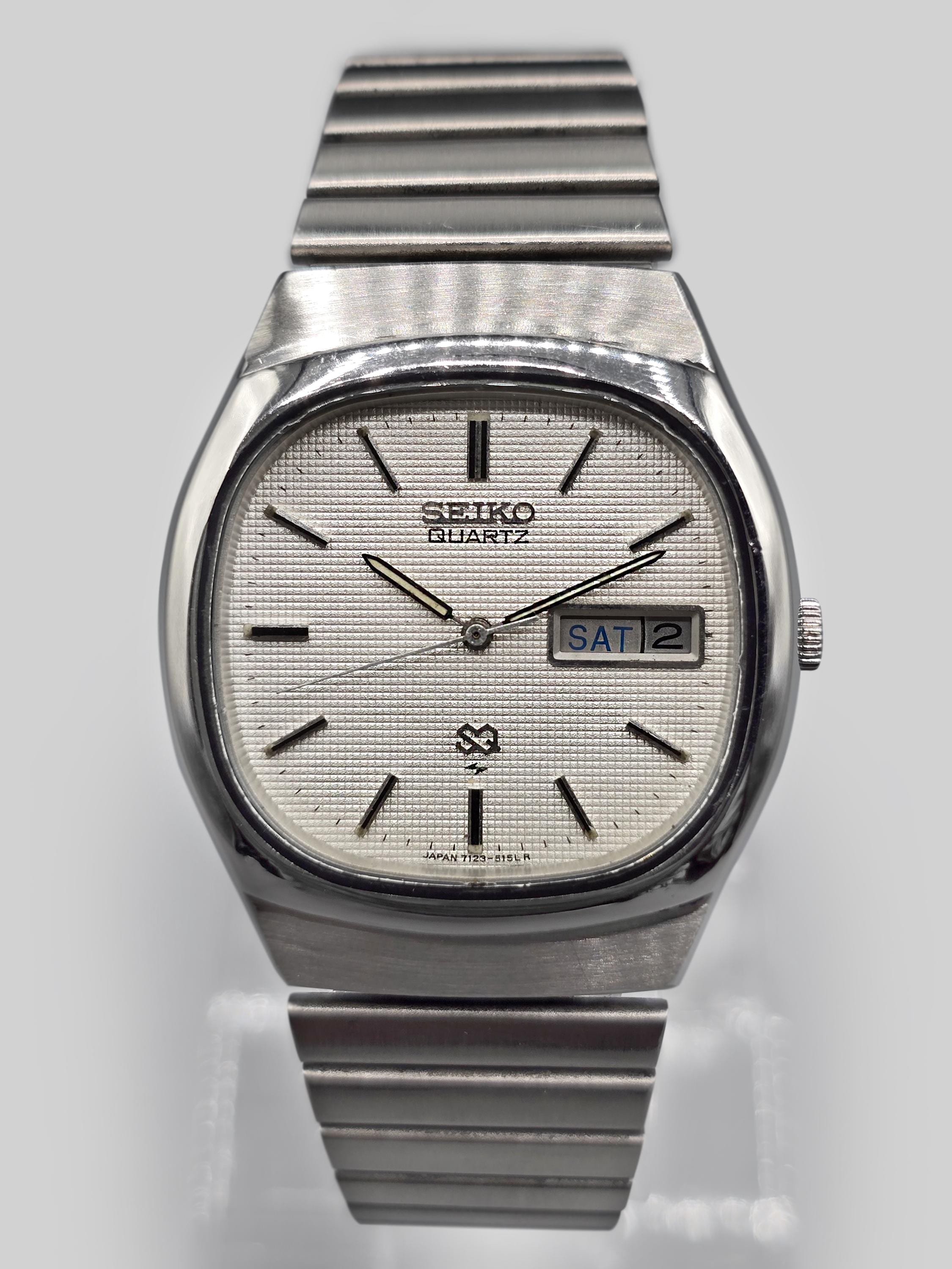 shimon Vintage 1979 Seiko Silverwave Z Quartz Diver Extremely Rare
