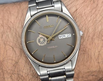 Seiko 4120-9010 Quartz 1976 Vintage Japan Made Stainless Steel