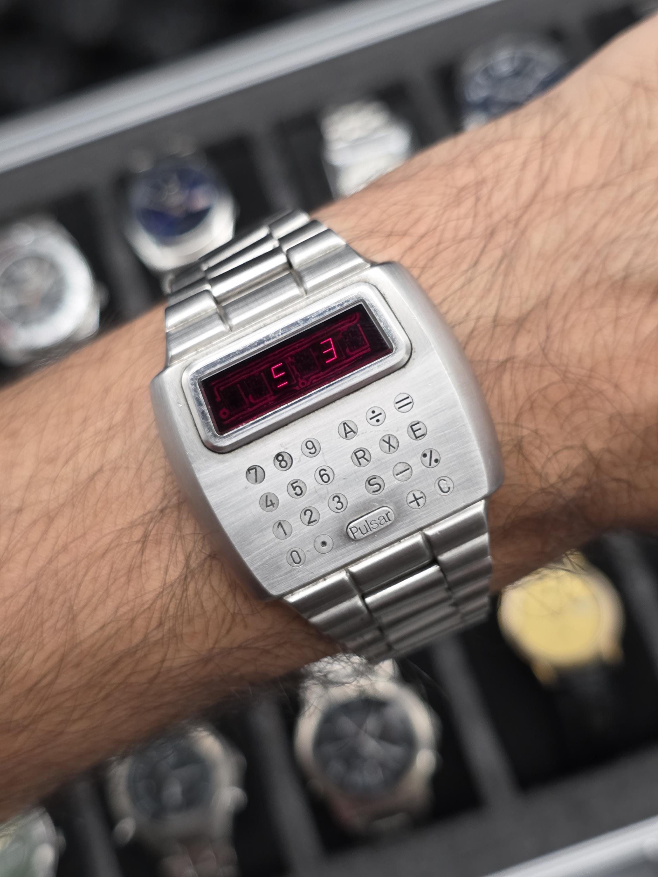 Pulsar Calculator Watch - Etsy
