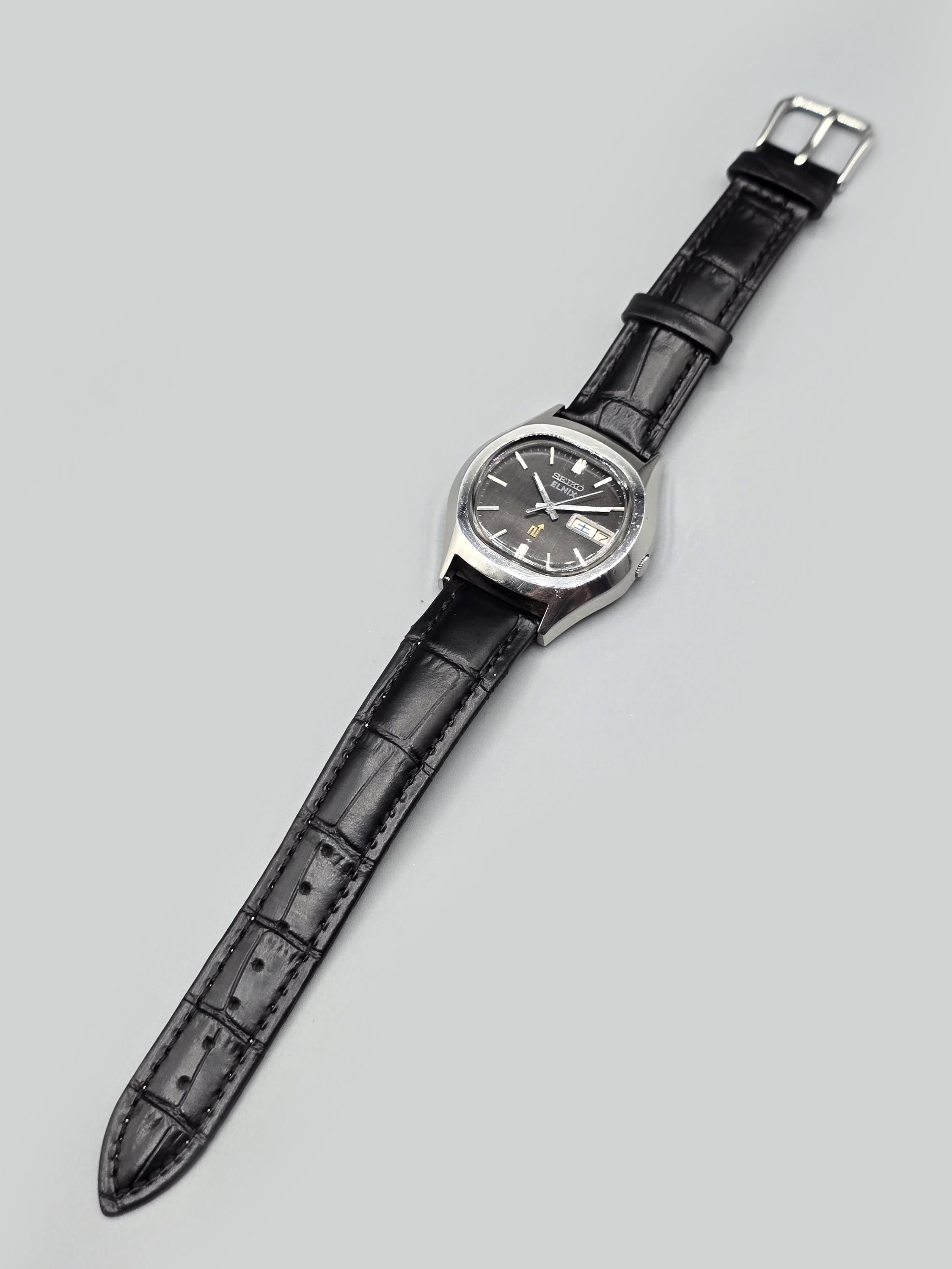 Vintage 1975 Seiko Elnix 0703-5001 JDM Electronic Day Date Men's