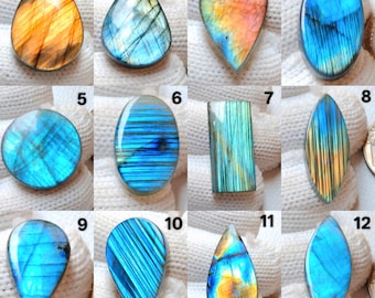 Incredible Top Quality Labradorite Purple & Blue Flashy Gemstone, Wholesale Cabochon Lot, Different Shape And Size Use All Jewelry Making.