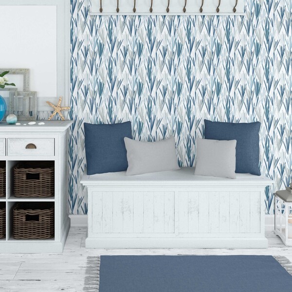 Seagrass Peel and Stick on Wallpaper Etsy