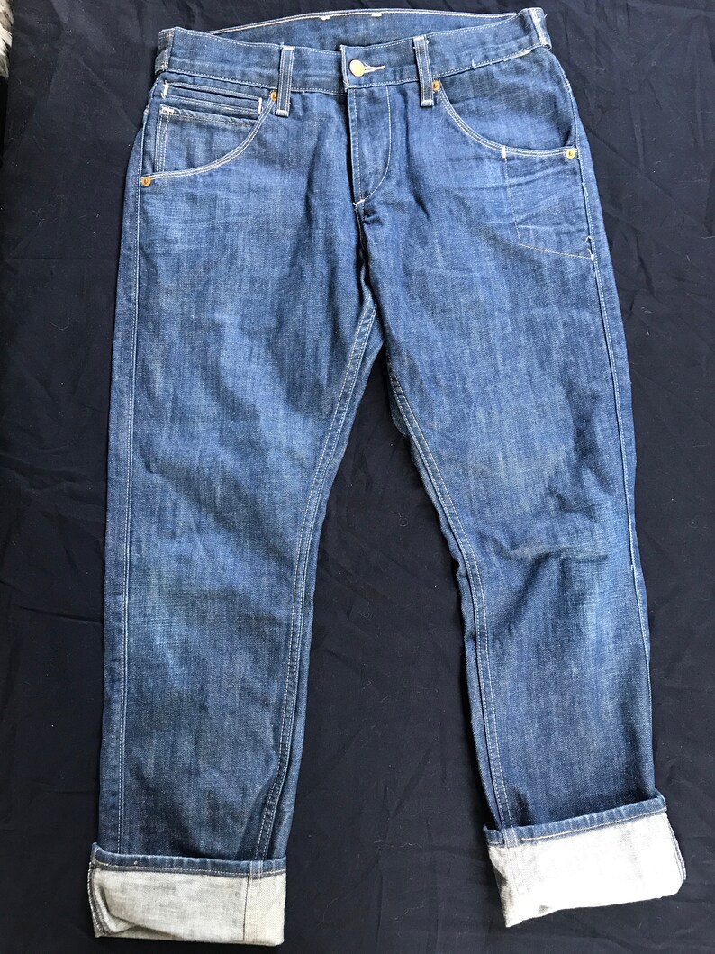 buckle loose fit jeans