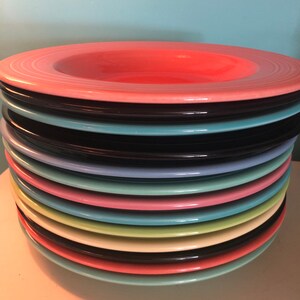 picture Retired Fiesta Ware Colors etsy
