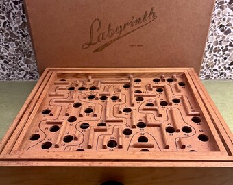 Labyrinth Vintage Maze Balance Board Game by Brio