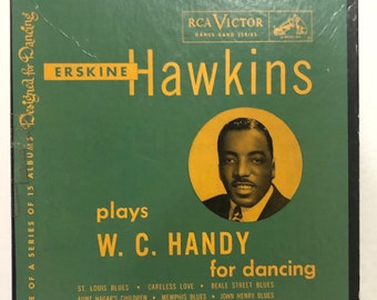 Erskine Hawkins Vinyl Record Set, Big Band Music, RCA Victor 45s