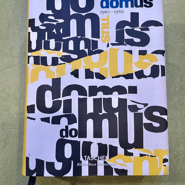 domus 1960 - 1969 Fiell Taschen Hardcover Coffee Table Book Mcm Design Pictures and Illustrations