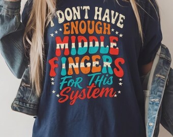 Chemise rétro anti-gouvernementale, t-shirt sarcastique du 4 juillet, vêtements patriotes libertaires