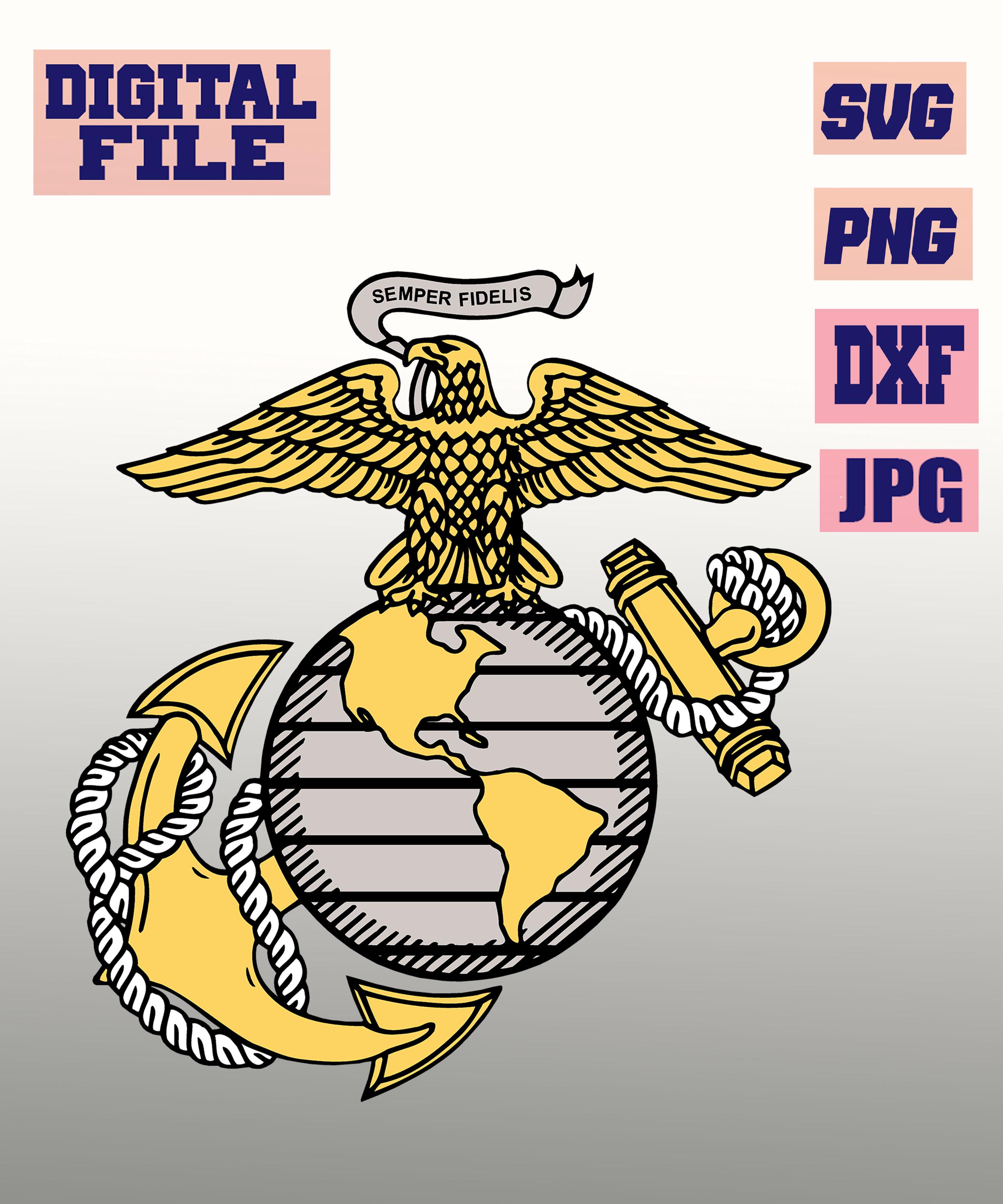 Usmc Wall Art - Etsy