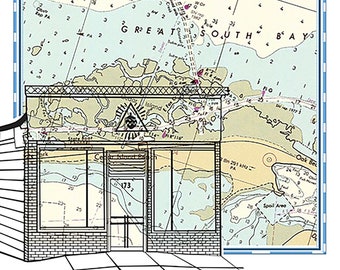 27A Brewing Co. Nautical Chart