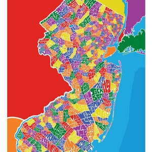 New Jersey Town Type Map