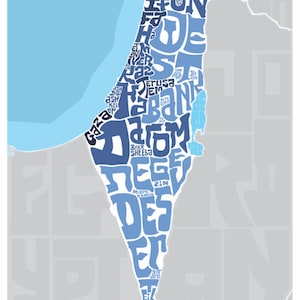 Israel Landkarte