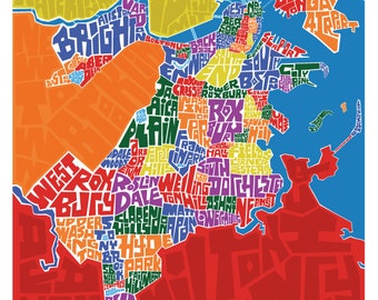 Boston Type Map