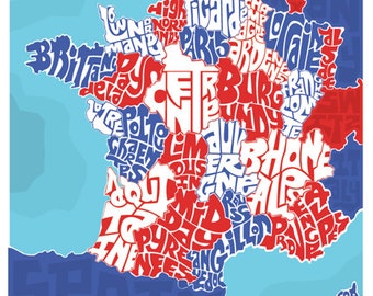 France Type Map