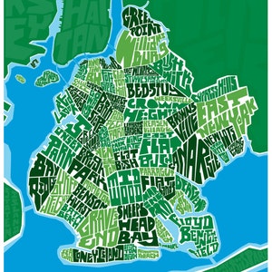 Brooklyn Neighborhood Type Map image 4