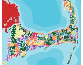 Cape Cod Type Map