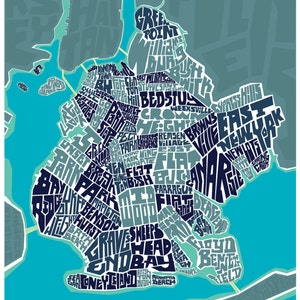 Brooklyn Neighborhood Type Map image 2