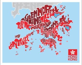 Hong Kong Type Map