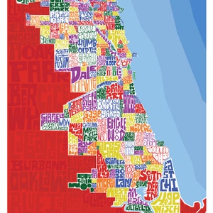 Mapa de Chicago Type