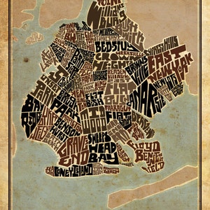 Brooklyn Neighborhood Type Map image 7