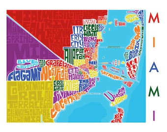 Miami Type Map
