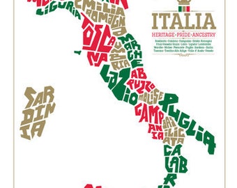 Italy Region Map