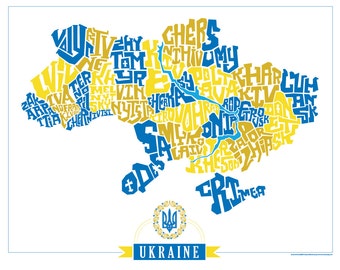 Ukraine Oblast Type Map