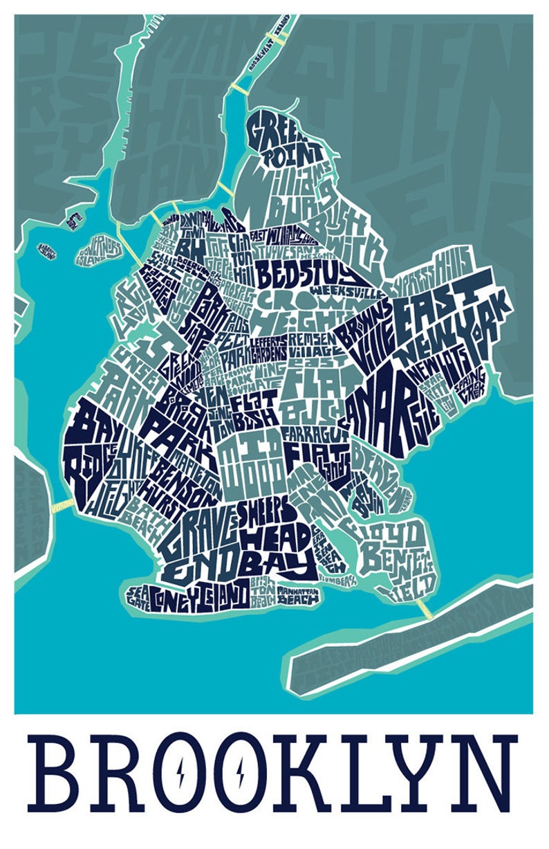 Brooklyn Neighborhood Type Map image 3