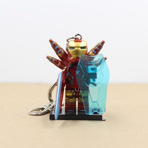 Super Hero Custom Made Iron Man Mk 85 Keychain keyring - Best Gift for Him