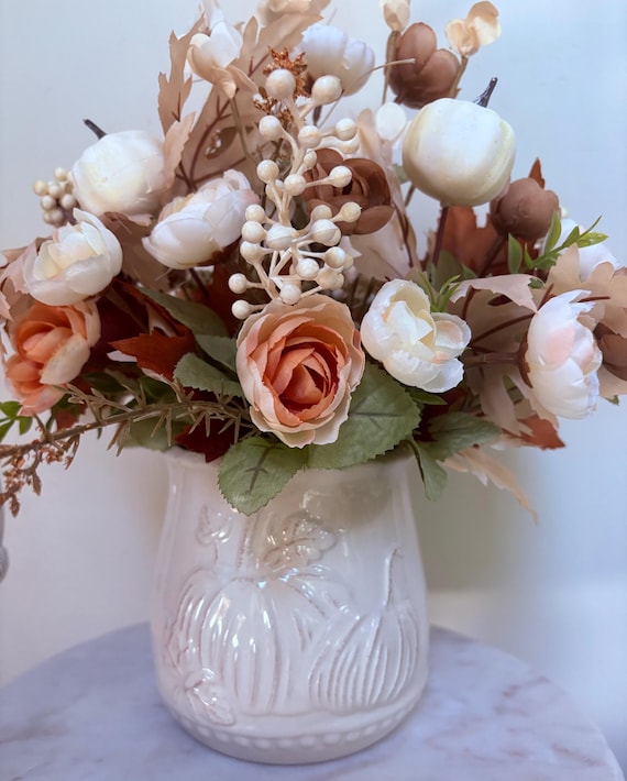 Natural Fall Floral Arrangement/ Fall Decor