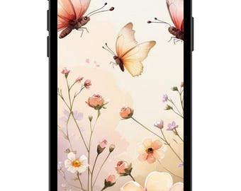 Butterfly Phone Wallpaper | Soft Aesthetic Digital Download