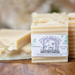 Unscented Goat Milk Soap